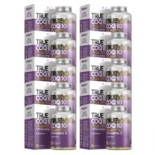 Kit 10X True Coq10 Ubiquinol Lipossomal - 60 C�psulas - True Source