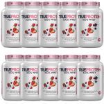 Kit 10X True Protein 100% Whey - 874g Red Berries - True Source