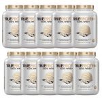 Kit 10X True Protein 100% Whey - 874g Vanilla Ice Cream - True Source