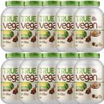 Kit 10X True Vegan Prote�na Vegetal - 837g Vanilla Chai - True Source