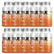 Kit 10X True Vitamina C Lipossomal - 180 C�psulas - True Source