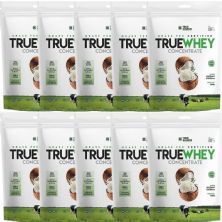 Kit 10X True Whey Concentrate - 900g Refil Coconut Ice Cream - True Source