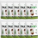 Kit 10X True Whey Concentrate - 900g Refil Coconut Ice Cream - True Source