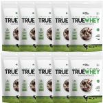 Kit 10X True Whey Concentrate - 900g  Refil Cookies Milkshake - True Source