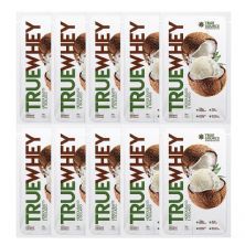 Kit 10X True Whey Hidrolisado e Isolado - 1 Sach� 32g Coconut Ice Cream - True Source