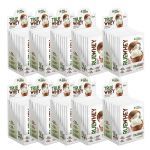 Kit 10X True Whey Hidrolisado e Isolado - 10 sach�s de 32g Coconut Ice Cream - True Source