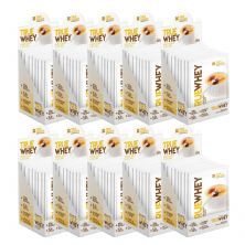Kit 10X True Whey Hidrolisado e Isolado - 10 sach�s de 32g Vanilla Cr�me Br�ll� - True Source