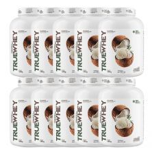 Kit 10X True Whey Protein Hidrolisado e Isolado - 1810g Coconut Ice Cream - True Source