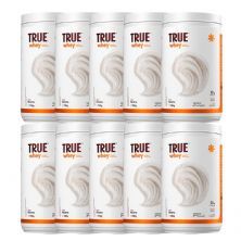 Kit 10X True Whey Protein Hidrolisado e Isolado - 728g Natural - True Source