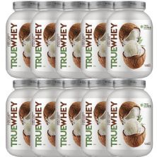 Kit 10X True Whey Protein Hidrolisado e Isolado - 837g Coconut Ice Cream - True Source
