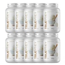 Kit 10X True Whey Protein Hidrolisado e Isolado - 837g Fior di Latte - True Source