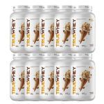 Kit 10X True Whey Protein Hidrolisado e Isolado - 837g Macadamia Ice Cream - True Source