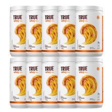Kit 10X True Whey Protein Hidrolisado e Isolado - 837g Vanilla Cr�me Br�ll� - True Source
