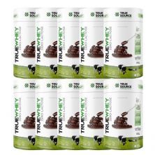 Kit 10X True Whey Zero Lactose - 900g Chocolate 70% Cacau - True Source