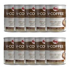 Kit 10X V-Coffee Energy Boost - 220g Sabor Original - Vitafor