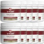 Kit 10X V-Fort - 240g Frutas Vermelhas - Vitafor