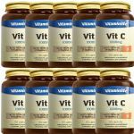Kit 10X Vit C 1000mg - 60 C�psulas - VitaminLife