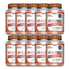 Kit 10X Vit C + Zinco - 60 C�psulas - ProFit