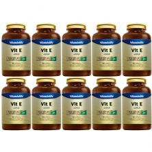 Kit 10X Vit E 400UI - 60 Softgels - Vitaminlife