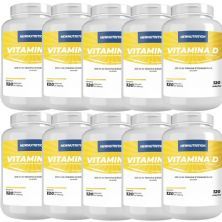 Kit 10X Vitamina D - 120 C�psulas - NewNutrition
