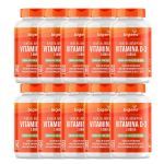 Kit 10X Vitamina D3 2000ui Azeite de Oliva - 60 C�psulas - Bigens