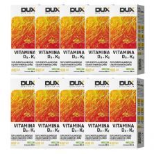 Kit 10X Vitamina D3 K2 - 20ml Lim�o - Dux