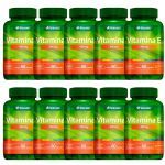 Kit 10X Vitamina E - 60 C�psulas - Herbamed