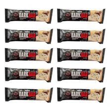 Kit 10X Whey Bar Darkness - 1 Unidade 90g Flocos com Chocolate Chips - IntegralM�dica