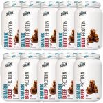 Kit 10X Whey Beef Protein - 900g Caramelo Salgado - Shark Pro