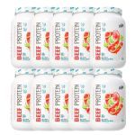 Kit 10X Whey Beef Protein - 900g Melancia com Lim�o - Shark Pro