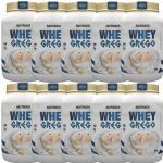 Kit 10X Whey Grego - 900g Beijinho - Nutrata