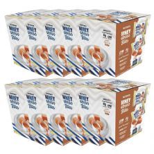 Kit 10X Whey Grego Bar Bites - 15 unidades 20g Doce de Leite - Nutrata