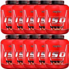 Kit 10X Whey Iso Triple Zero - 1800g Baunilha - IntegralM�dica