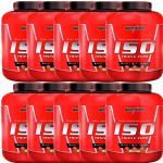 Kit 10X Whey Iso Triple Zero - 1800g Morango - IntegralM�dica