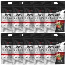 Kit 10X Whey Isolate Definition - 1800g Refil Baunilha - BodyAction