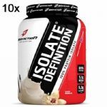 Kit 10X Whey Isolate Definition - 2000g Baunilha - BodyAction