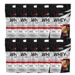 Kit 10X Whey Pro - 1000g Refil Morango - BodyAction