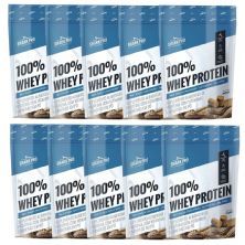 Kit 10X Whey Protein 100% - 900g Refil Pa�oca - Shark Pro