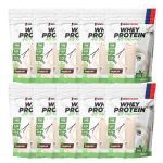 Kit 10X Whey Protein All Natural - 900g Refil Baunilha - NewNutrition