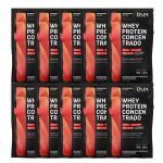 Kit 10X Whey Protein Concentrado - 1 Sach� 30g Baunilha - Dux Nutrition