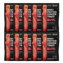 Kit 10X Whey Protein Concentrado - 1 Sach� 30g Butter Cookies - Dux Nutrition