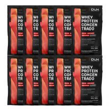 Kit 10X Whey Protein Concentrado - 1 Sach� 30g Cappuccino - Dux Nutrition