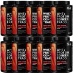 Kit 10X Whey Protein Concentrado - 900g Chocolate - Dux Nutrition