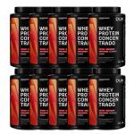 Kit 10X Whey Protein Concentrado - 900g Sem Sabor - Dux Nutrition