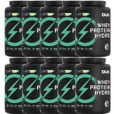 Kit 10X Whey Protein Hydro - 900g Baunilha - Dux Nutrition