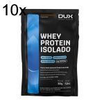 Kit 10X Whey Protein Isolado - 1 Sach� 27g  Cappuccino - Dux Nutrition