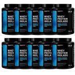Kit 10X Whey Protein Isolado - 450g Baunilha - Dux Nutrition