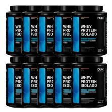 Kit 10X Whey Protein Isolado - 450g Cookies - Dux Nutrition