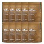 Kit 10X Whey Protein Isolado � 450g Refil Vanilla � Pura Vida