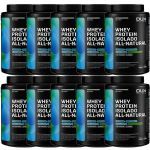 Kit 10X Whey Protein Isolado All Natural - 900g Baunilha - Dux Nutrition